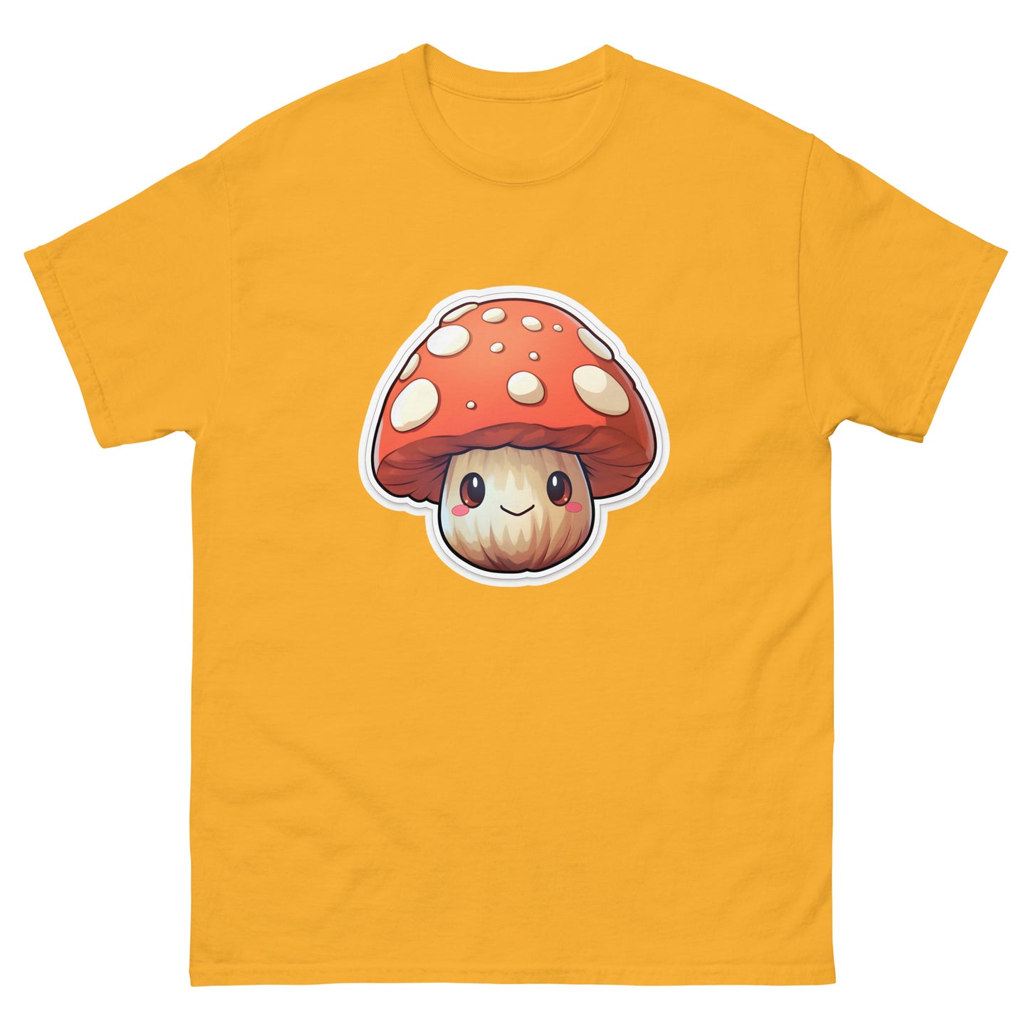 Smiling Anime Mushroom T-Shirt