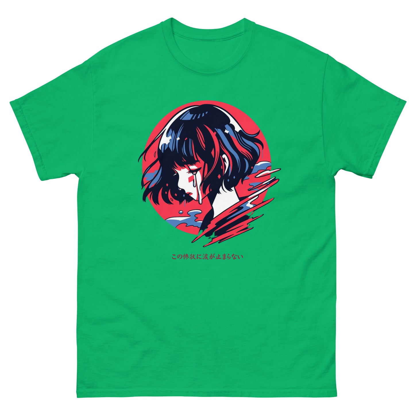 Anime Girl in Tragedy T-Shirt