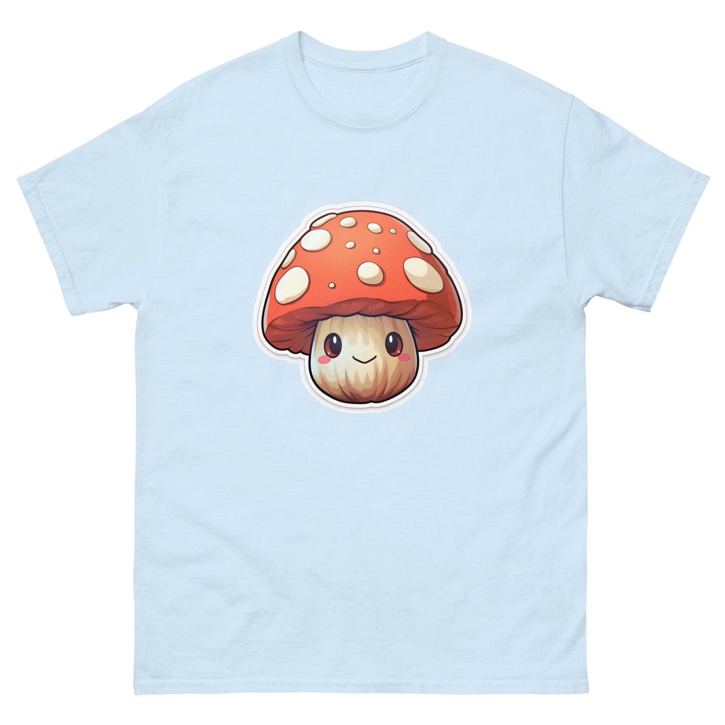 Smiling Anime Mushroom T-Shirt