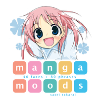 Thumbnail for Manga Moods 40 Faces + 80 Phrases - The Japan Shop