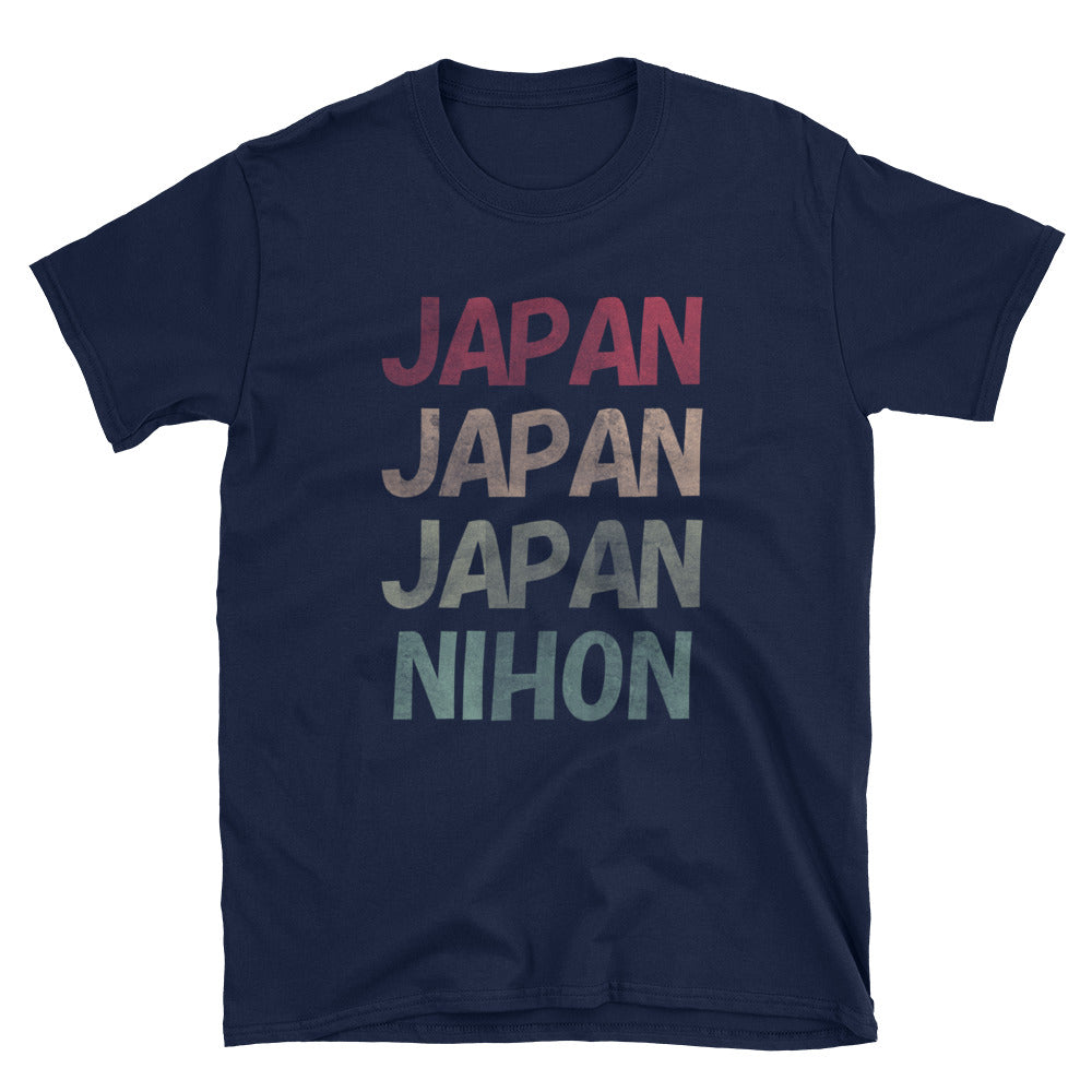 Love Japan and Nihon Japanese Short-Sleeve Unisex T-Shirt - The Japan Shop