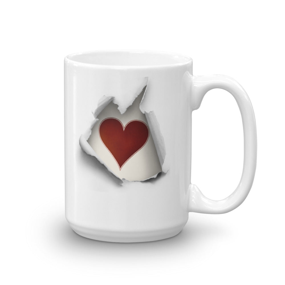 Heart Breaking Out Mug - The Japan Shop