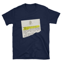 Data! Data! Data! Sherlock Holmes Quote Short-Sleeve Unisex T-Shirt - The Japan Shop