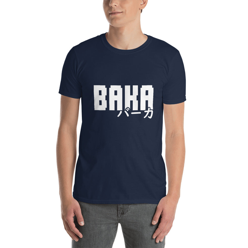 Baka Funny Japanese Stupid Short-Sleeve Unisex T-Shirt - The Japan Shop