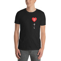 I love Sushi Funny Japanese with Kanji Symbol for Love Short-Sleeve Unisex T-Shirt - The Japan Shop