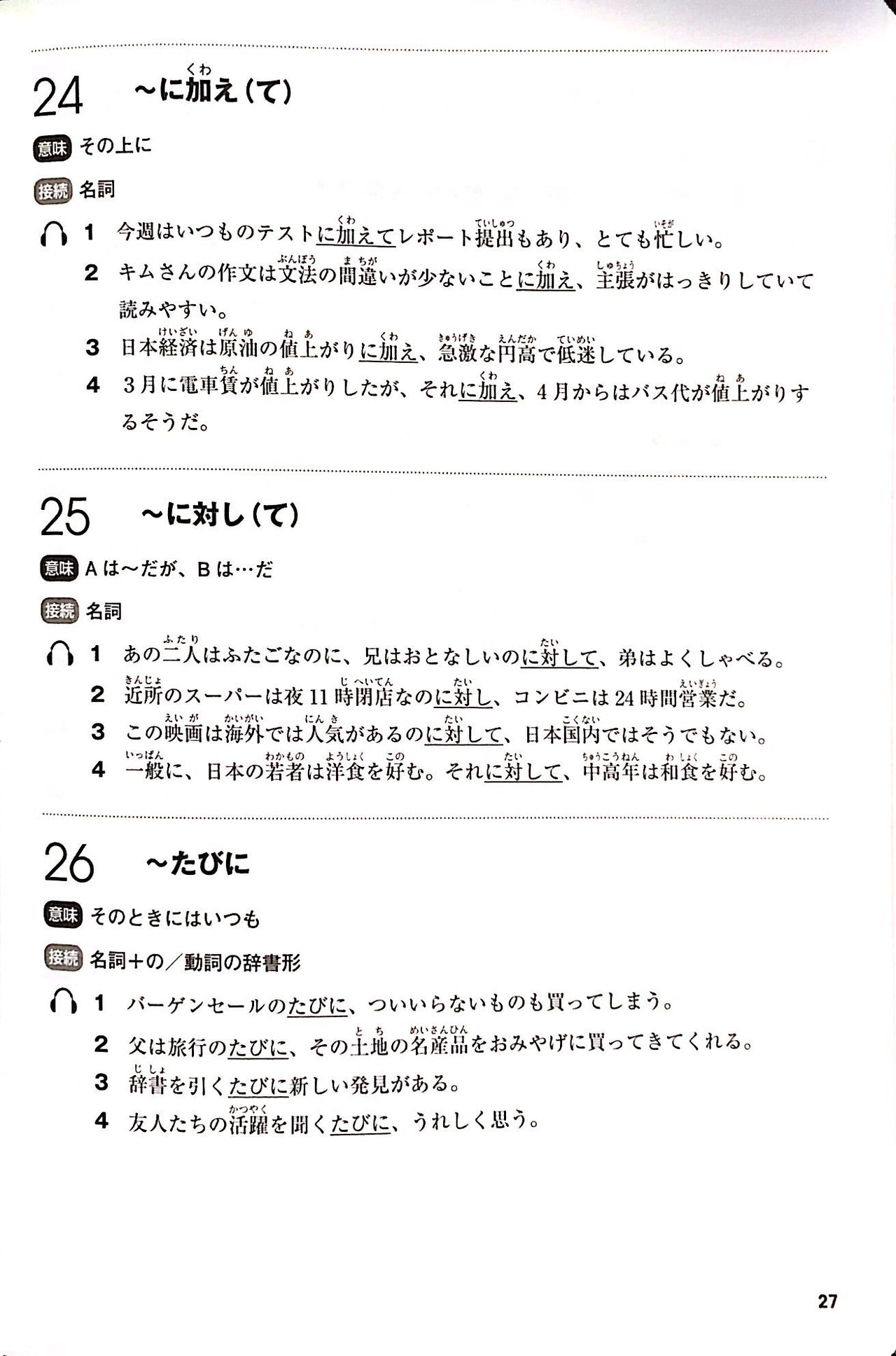 CLOSEOUT: Mimi Kara Oboeru N3 Grammar Training - The Japan Shop