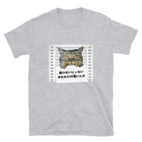 Bad Kitty in Japanese: It was the catnip! Short-Sleeve Unisex T-Shirt