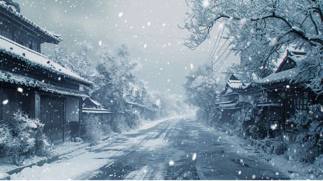 Sunday Haiku: Basho and the First Snow Fall