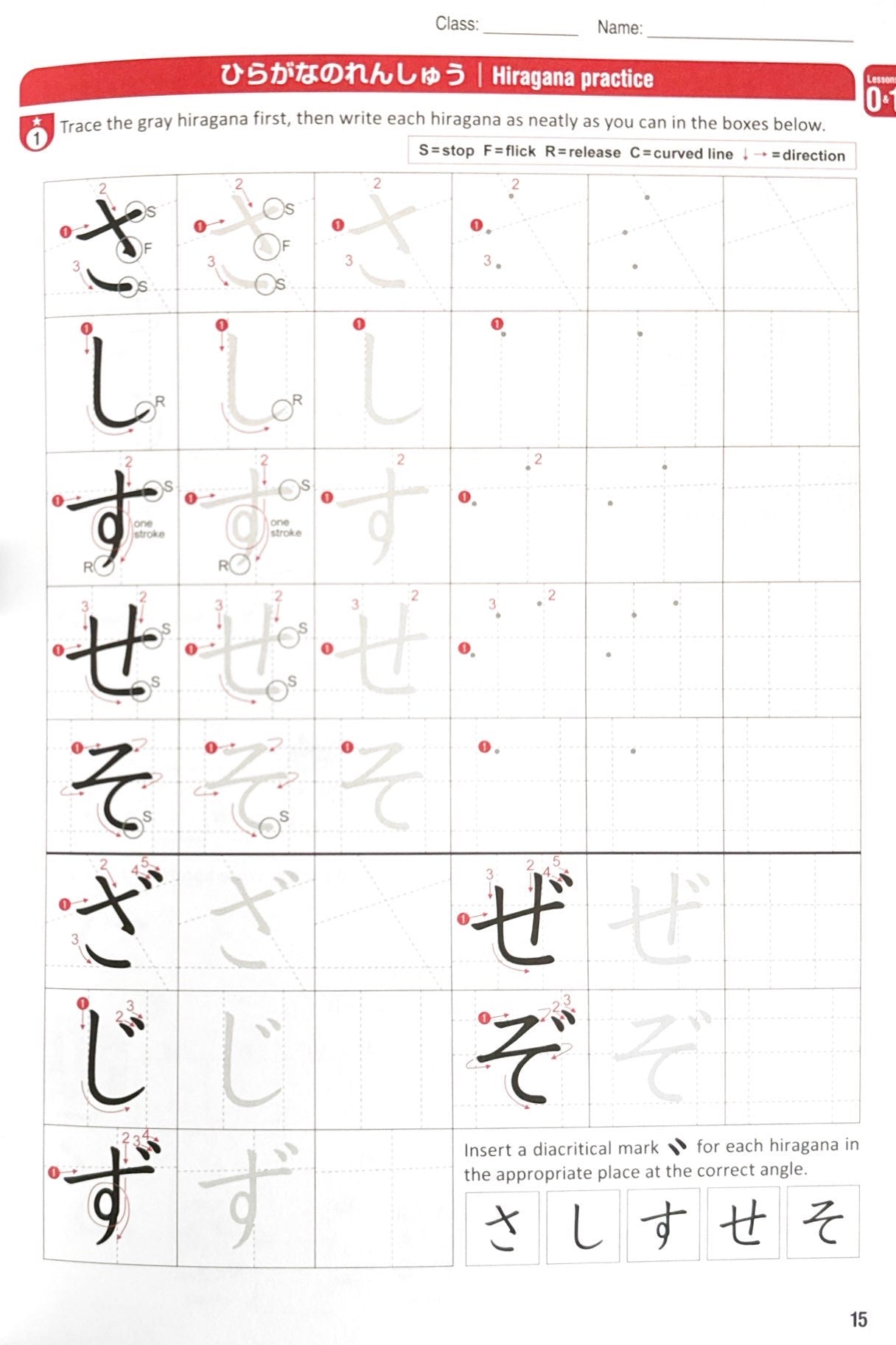 Tobira Workbook I - Hiragana Katakana Kanji Reading Writing [BEGINNERS]
