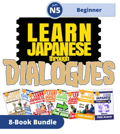 Learn Japanese through Dialogues (8 eBook bundle)