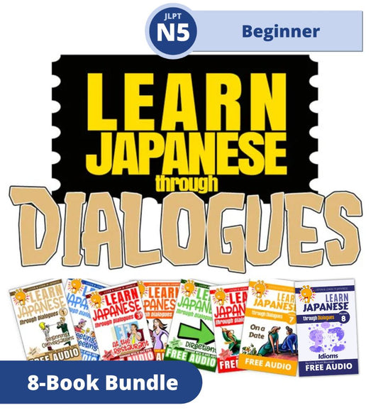 Learn Japanese through Dialogues (8 eBook bundle)