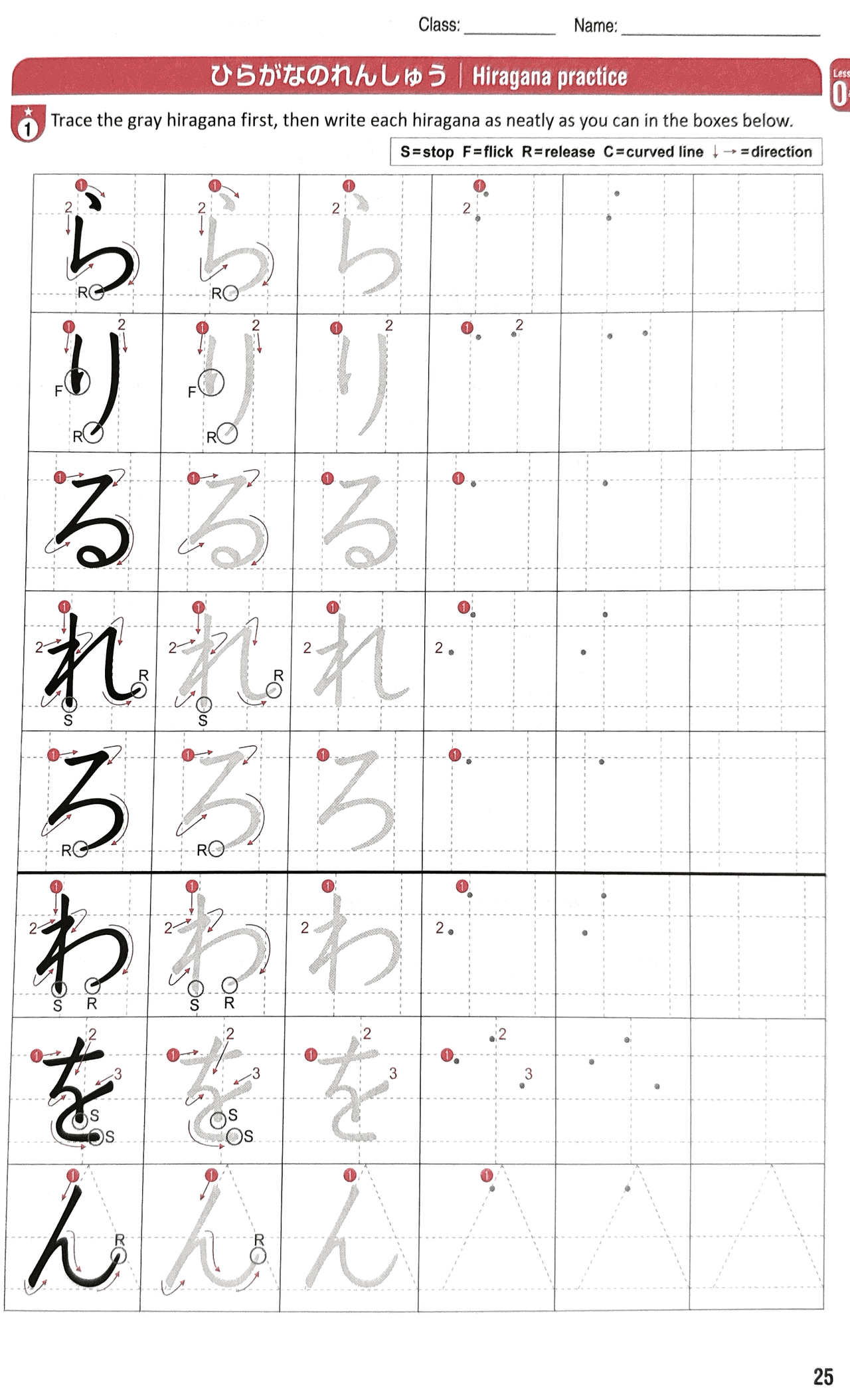 Tobira Workbook I - Hiragana Katakana Kanji Reading Writing [BEGINNERS]