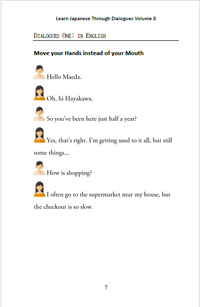 Learn Japanese through Dialogues Volume 8: Idioms [Paperback]