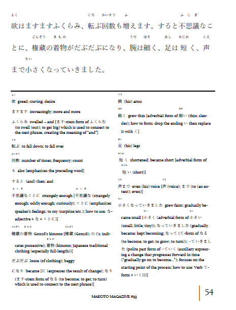 Makoto Magazine #93 - All the Fun Japanese Not Found in Textbooks