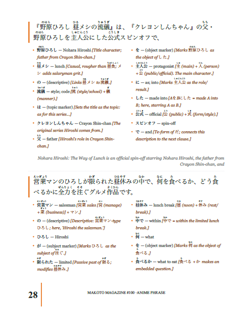 Makoto Magazine #100 - All the Fun Japanese Not Found in Textbooks