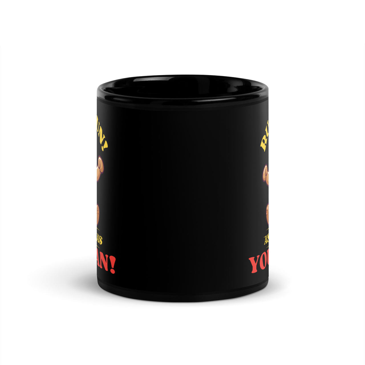 Gingerbread Man Adventure: Catch Me Black Mug