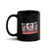Contemplative Repeats ひょっとして Black Glossy Mug