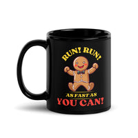 Thumbnail for Gingerbread Man Adventure: Catch Me Black Mug