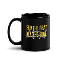 Thumbnail for Feel the Beat, Free the Soul: Heartbeat Black Mug