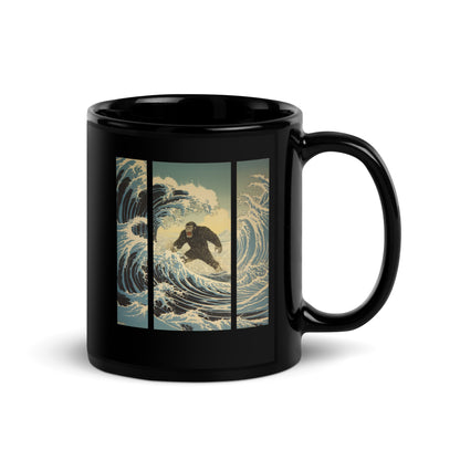 Ukiyoe Meets Gorilla The Hokusai Wave