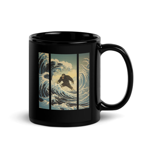 Ukiyoe Meets Gorilla The Hokusai Wave