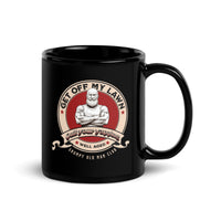 Thumbnail for Get Off My Lawn: Well Aged and Grumpy Black Mug