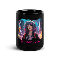 Cyberpunk Anime Game Over
