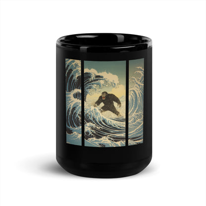 Ukiyoe Meets Gorilla The Hokusai Wave