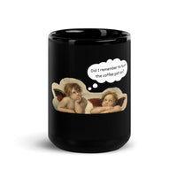 Thumbnail for Raphael Meets Modern Life Black Mug