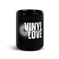 Thumbnail for Vinyl Love Spiral Black Mug