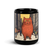 Thumbnail for Red Cat Rising: Urban Apocalypse Black Mug