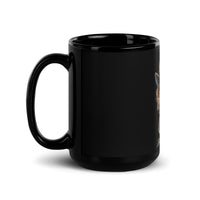 Thumbnail for Steampunk Style Dog - Steampunk Pup Black Mug