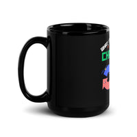 Thumbnail for Christmas Laughs Control-Z Button Humor Black Mug