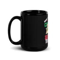 Thumbnail for Calorie-Free Christmas Second Plate Black Mug