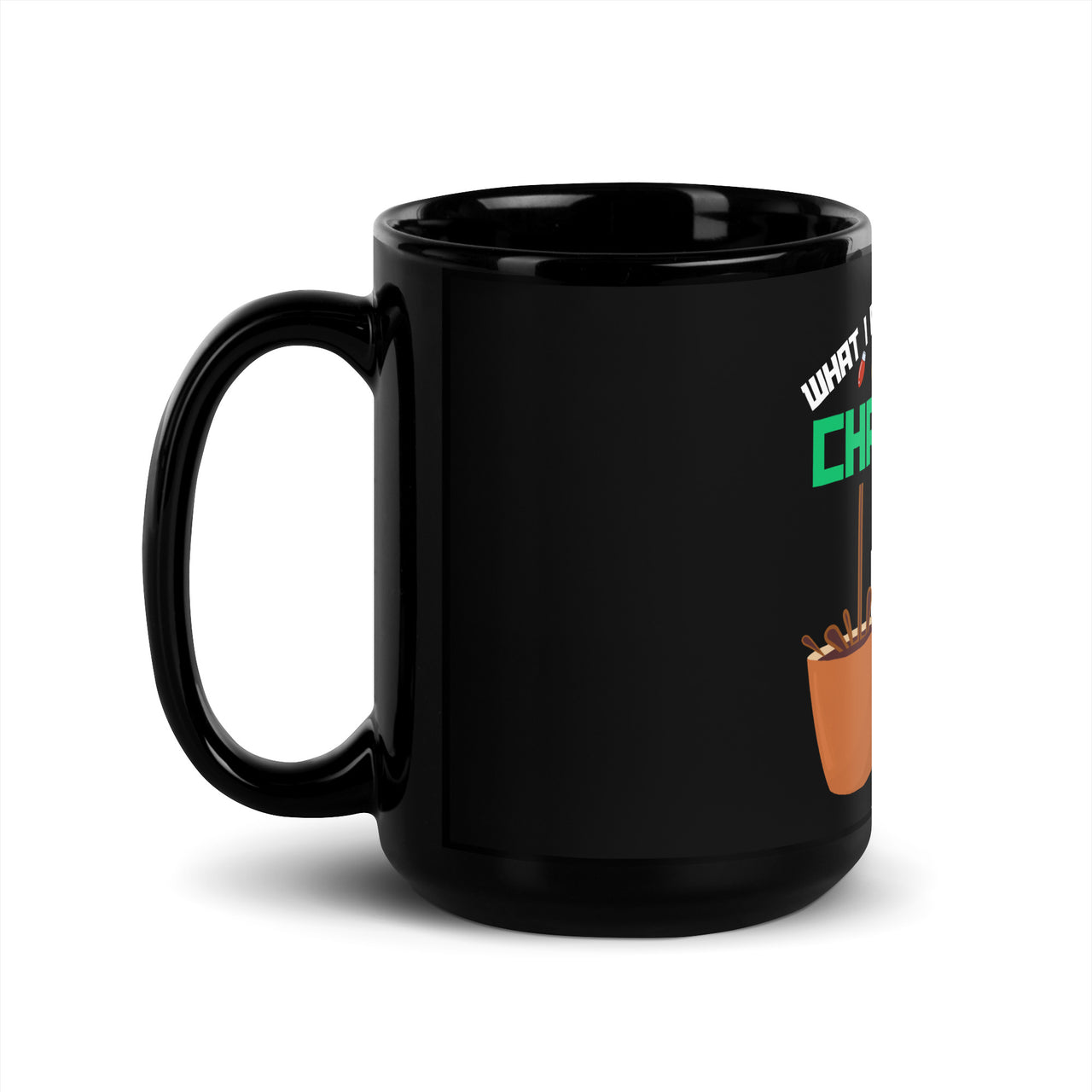 Self-Refilling Coffee Cup Black Mug