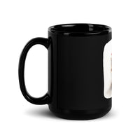 Thumbnail for Santa Hat Feline for Festive Cheer Black Mug