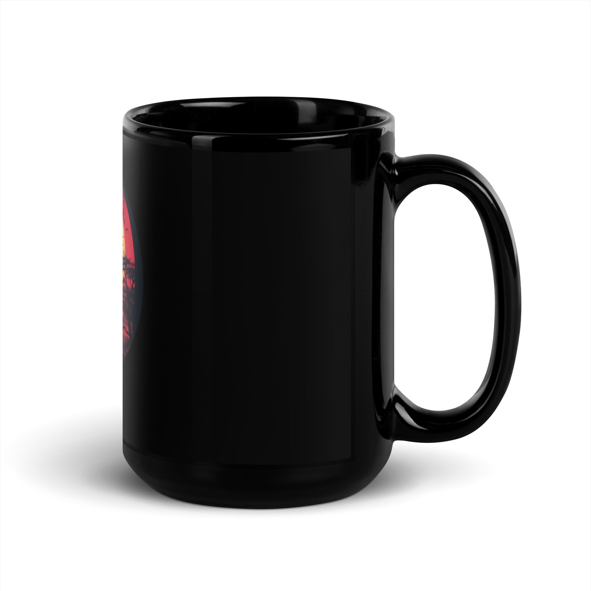 Lone Samurai Stares into the Rising Sun | Japanese-Inspired Mug