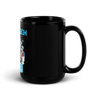 Thumbnail for Santa Tech Cyberpunk Steampunk Christmas Black Mug