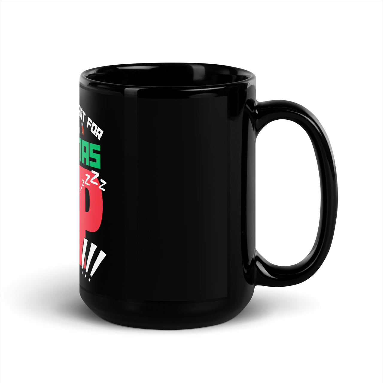 What I Really Want for Christmas Black Mug