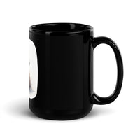 Thumbnail for Santa Hat Feline for Festive Cheer Black Mug