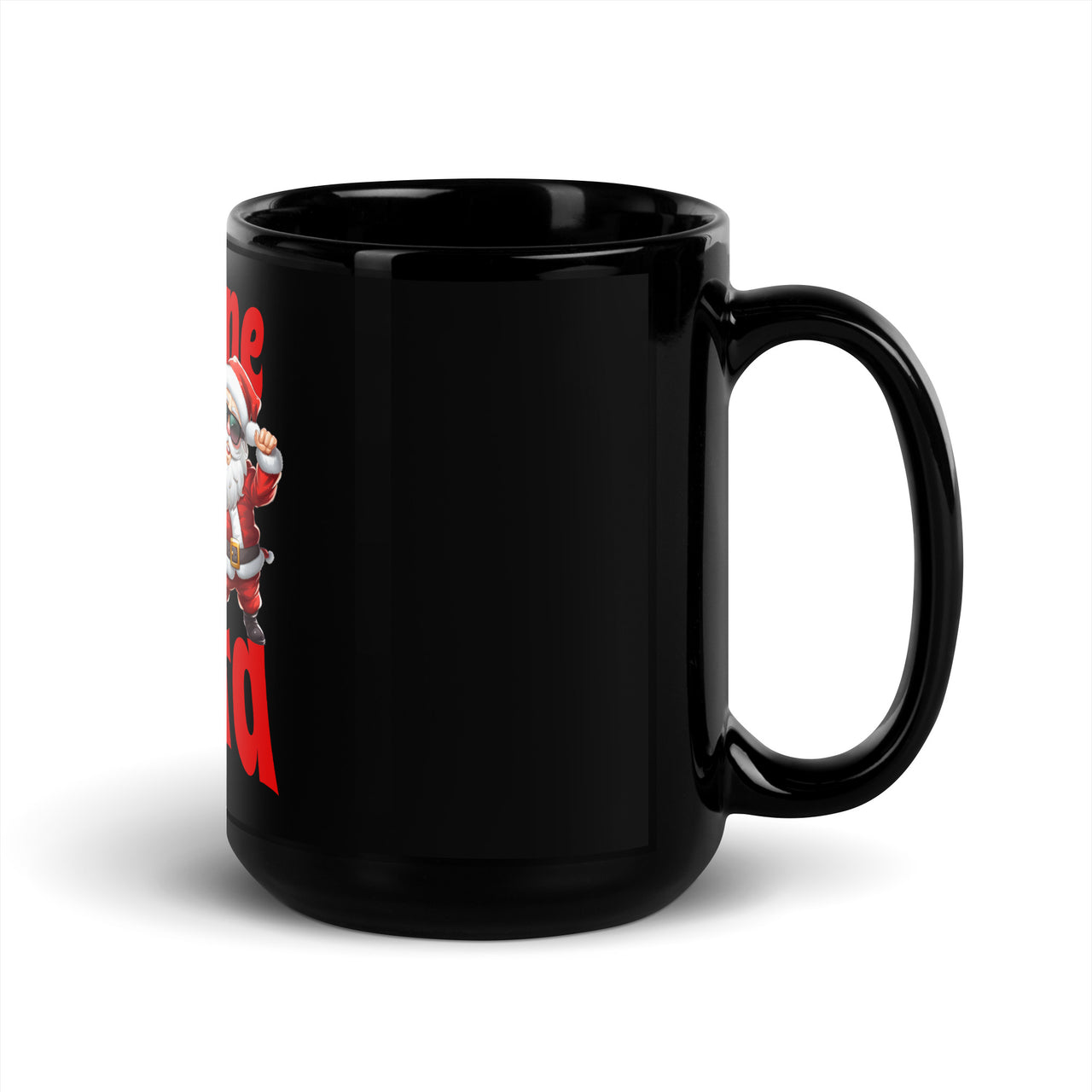 Everyone Do the Santa Black Mug