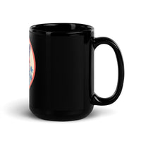 Thumbnail for Cool Cat Groove: Vintage Style Black Mug