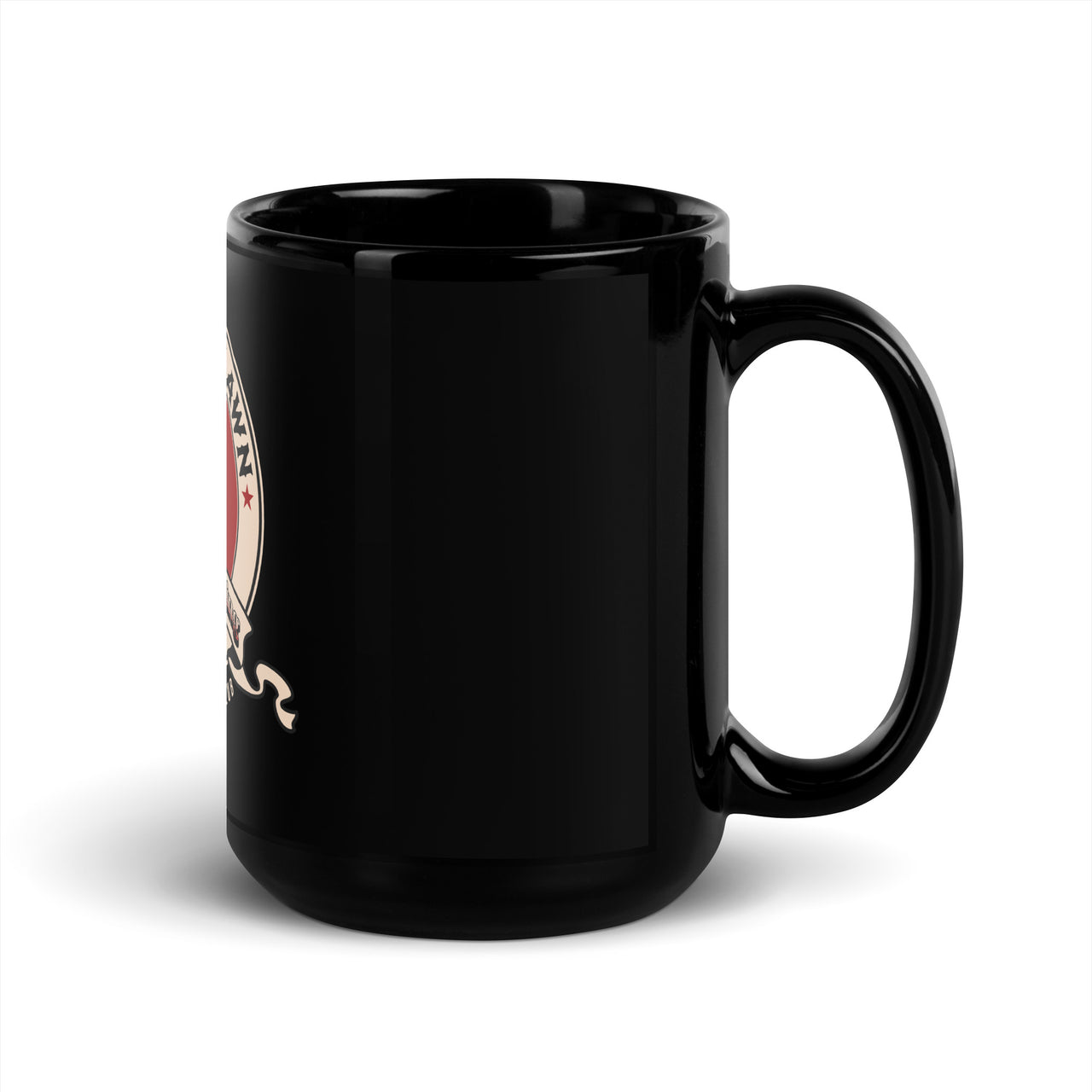 Get Off My Lawn: Well Aged and Grumpy Black Mug