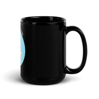Thumbnail for You May Adore Me Now: Cute Cat Love Black Mug