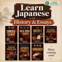 Cover of Learn Japanese with History & Essays Volume 1, Samurai & Daimyo, by Clay and Yumi Boutwell