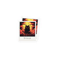 Thumbnail for The Cat Japanese Woodblock Cat Sticker