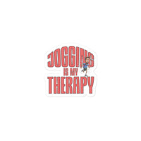 Thumbnail for Jogging is my Therapy Run Away Stress Sticker