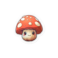 Thumbnail for Smiling Anime Mushroom Sticker