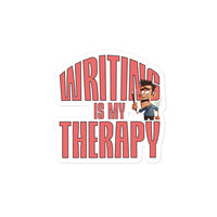 Thumbnail for Writing is my Therapy Pen Stress Away Sticker