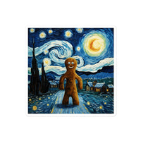 Thumbnail for Night in Gingerbread Man Land Sticker